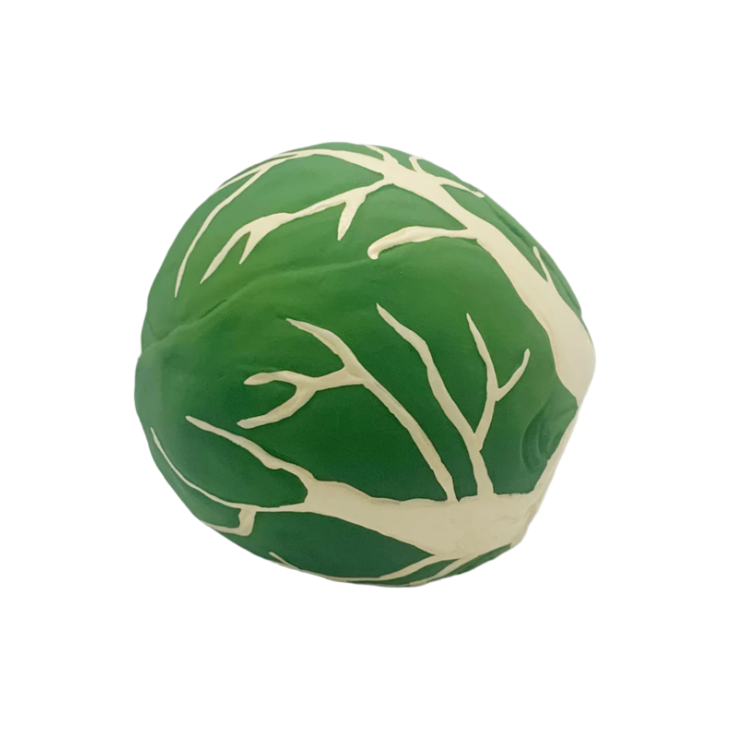 VeggiZoo Natural Latex Brussels Sprout Dog Toy